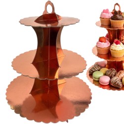 Patera 3-poziomowa rose...