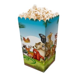 Pudełka na popcorn Safari...