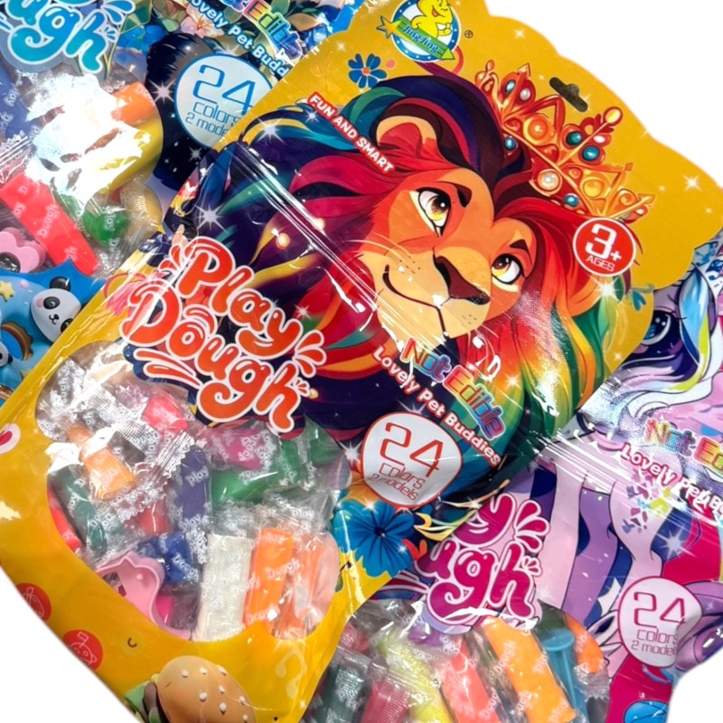 Ciastolina 12 kolorów z foremką zestaw kreatywny