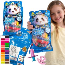 Ciastolina 12 kolorów z foremką zestaw kreatywny