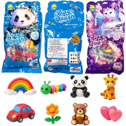 Ciastolina 12 kolorów z foremką zestaw kreatywny