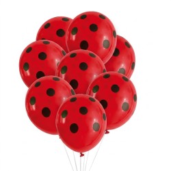 Balony lateksowe czerwone w...