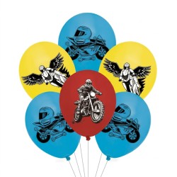 Balony lateksowe motocykl 6...
