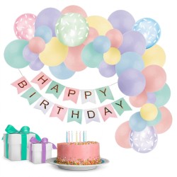 Girlanda balonowa DIY Happy...