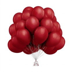 Balony lateksowe czerwone...