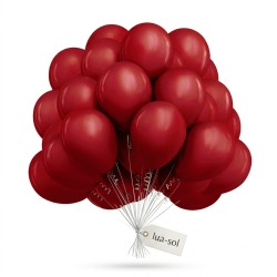 Balony lateksowe czerwone 25 szt. 35 cm