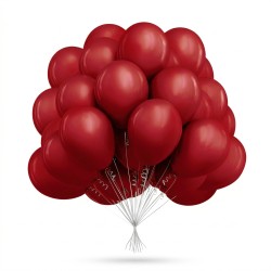 Balony lateksowe czerwone 25 szt. 35 cm