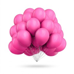 Balony lateksowe różowe 25...