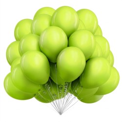 Balony lateksowe limonkowe...
