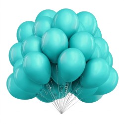Balony lateksowe turkusowe...