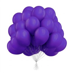 Balony lateksowe fioletowe...