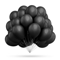 Balony lateksowe czarne 25...