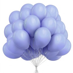 Balony lateksowe lawendowe...