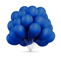 Balony lateksowe granatowe...
