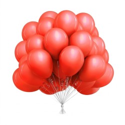 Balony lateksowe czerwone...