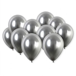 Balony metaliczne srebrne...