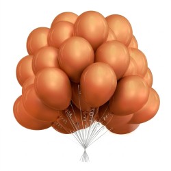 Balony perłowe miedziane 25...