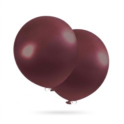 Balony perłowe bordowe 45...