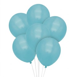 Balony lateksowe błękitne 6...