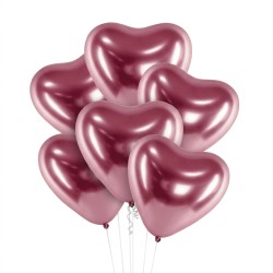 Balony foliowe serca różowe...