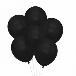 Balony lateksowe czarne 6...