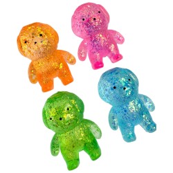 Piesek PIESIO Gniotek Gel Maltoza Brokatowy