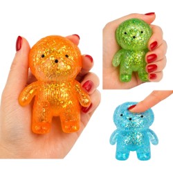 Piesek PIESIO Gniotek Gel Maltoza Brokatowy