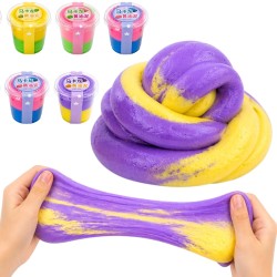 Piankolina polimerowa w kubeczku 5 cm 1 szt. różne kolory