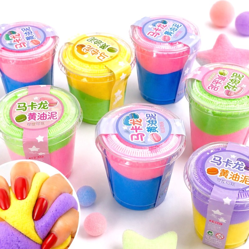 Piankolina polimerowa w kubeczku 5 cm 1 szt. różne kolory