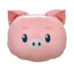 Balon foliowy Świnka 54x58...