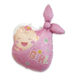 Balon foliowy Baby Girl w...