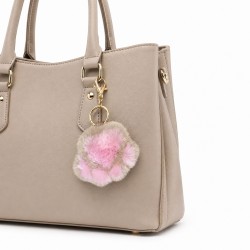 Brelok Pluszowa Kocia Łapka 3D do Torby