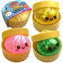 Gniotek Dumpling Brokatowy Diamentowy BaZi Kulki Orbeez w etui (Sugar Edition)