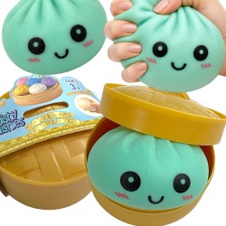 Zestaw sensoryczny 3w1 gniotek pączek slow rising dumpling kula