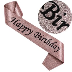 Szarfa Happy Birthday...