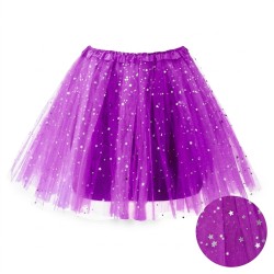 Spódnica tutu fioletowa w...