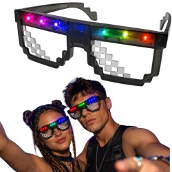 Okulary imprezowe Pixel LED...