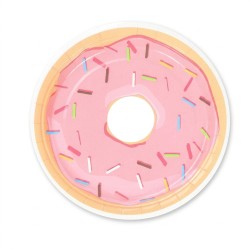 Talerzyki papierowe donut...