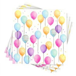 Serwetki papierowe balony...