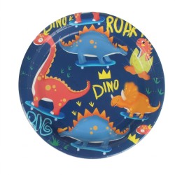 Talerzyki papierowe Dino...