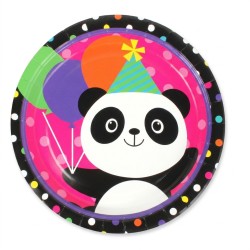 Talerzyki papierowe Panda...
