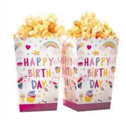 Pudełka na popcorn Happy...