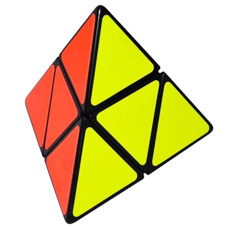 Kostka logiczna piramida 2x2x2 kolorowa łamigłówka 1 szt.