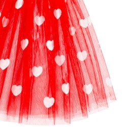 Strój Myszka Minnie tutu 4 elementy czerwony dla dziewczynki