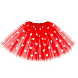 Strój Myszka Minnie tutu 4 elementy czerwony dla dziewczynki
