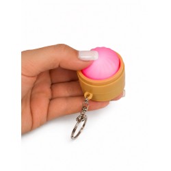 Brelok antystresowy dumpling pierożek LED 4x4,5 cm