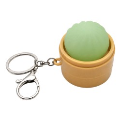 Brelok antystresowy dumpling pierożek LED 4x4,5 cm