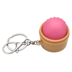 Brelok antystresowy dumpling pierożek LED 4x4,5 cm