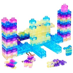 Klocki żelowe gniotki Magic Gummy Block 40 elementów