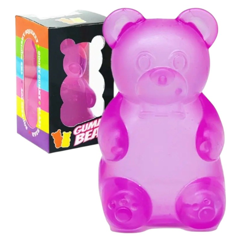 Gniotek żelowy miś 6x4 cm Gel Bear 1 szt